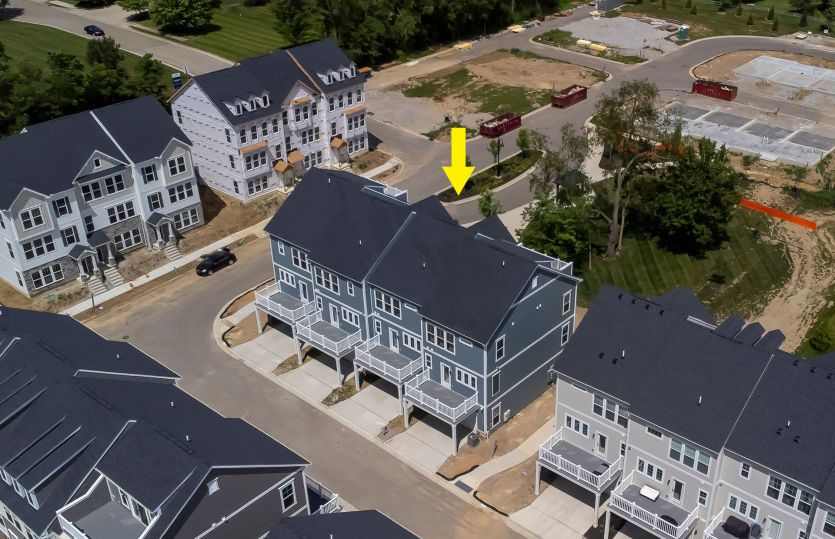 Aerial View of the Home