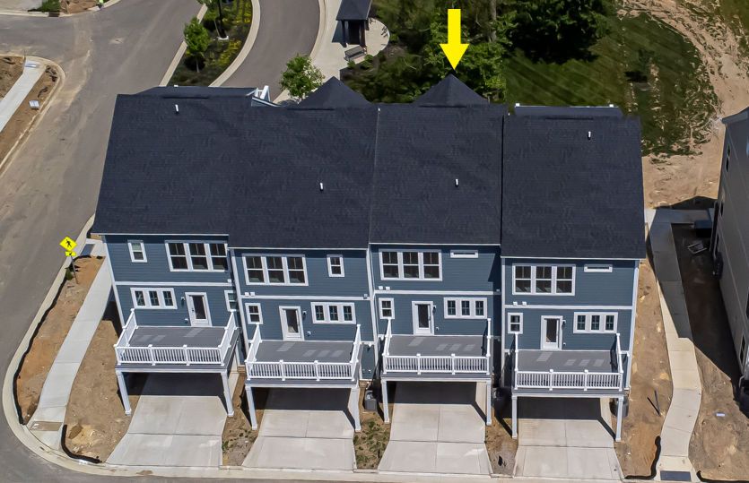 Aerial View of the Home