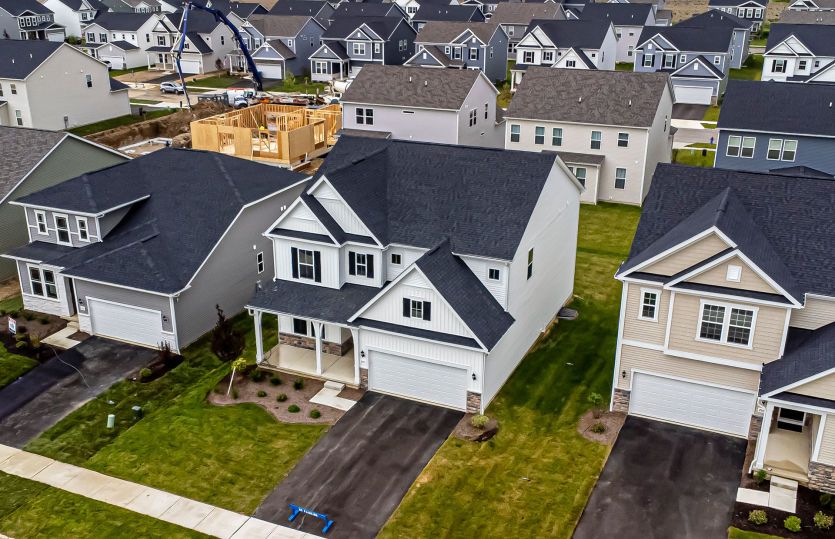 Aerial View of the Home