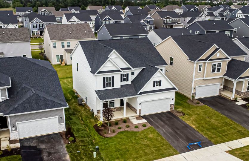 Aerial View of the Home