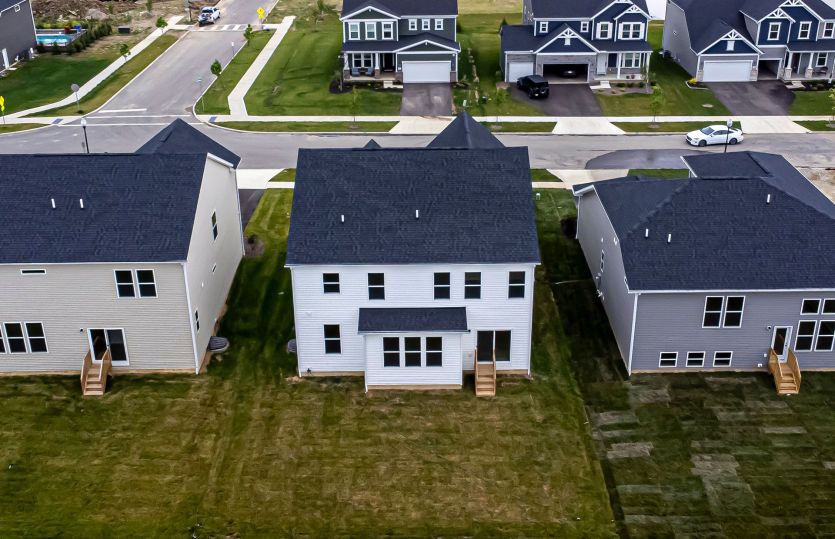 Aerial View of the Home