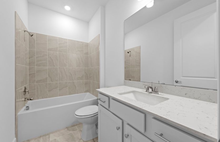 Secondary bathroom