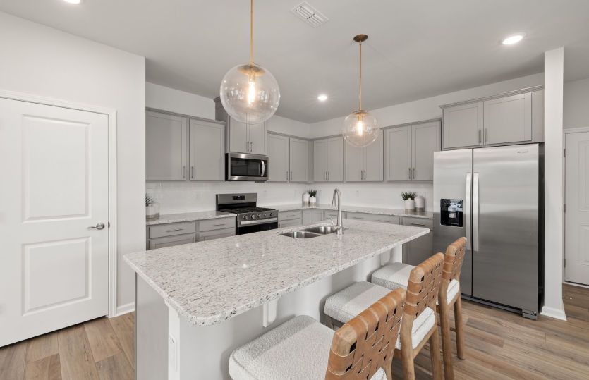 Spacious Kitchen with Extra Seating