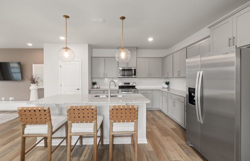 Spacious Kitchen with Extra Seating