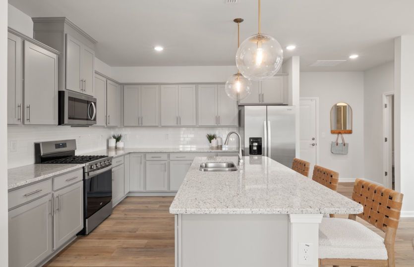 Spacious Kitchen with Extra Seating