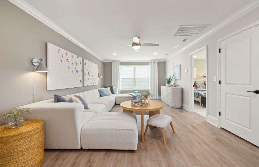 Second Floor Loft has Many Possibilities - Model Representation