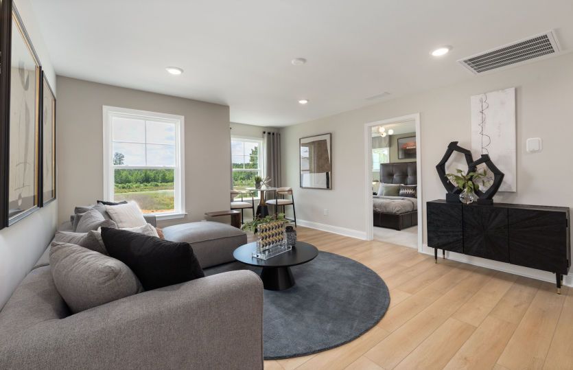 Second Floor Loft for a Kids Space or Movie Night - Model Representation
