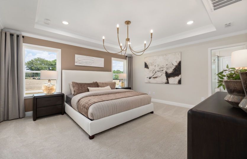 Beautiful Owner's Suite with Tons of Space & Natural Light - Model Representation