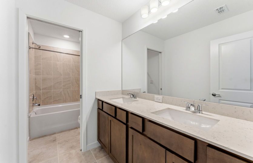 Bathroom 2 w/Dual Sinks