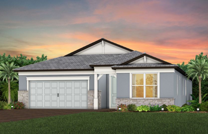 Exterior CO1 with optional stone