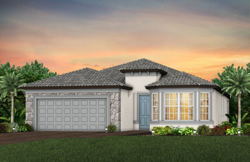 Exterior FM3 with optional stone
