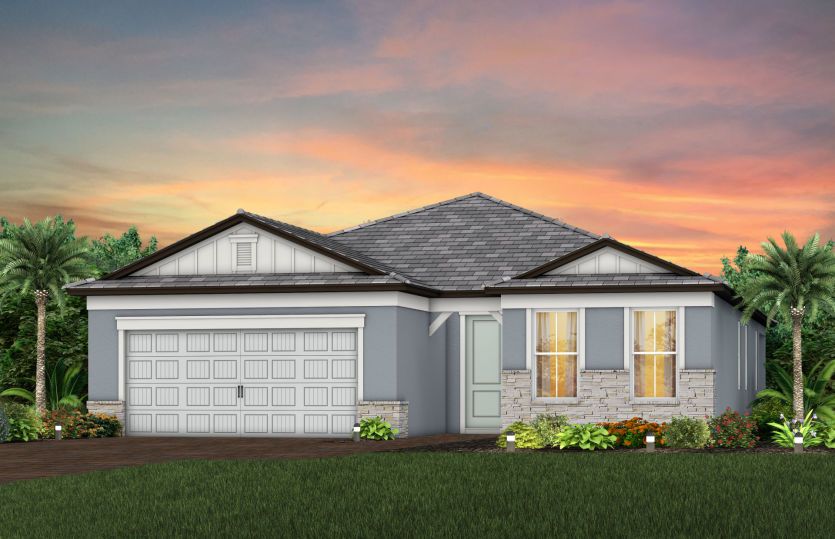 Exterior CO2B with optional stone