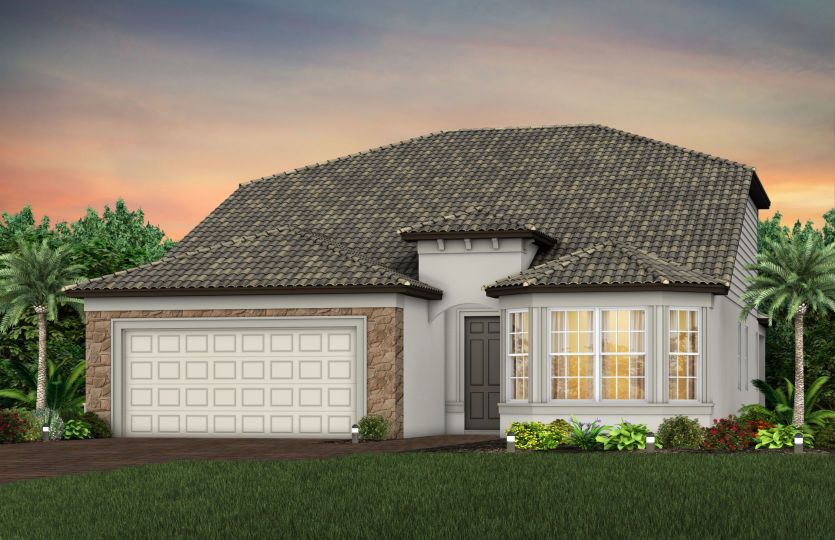Exterior FM3 with optional stone