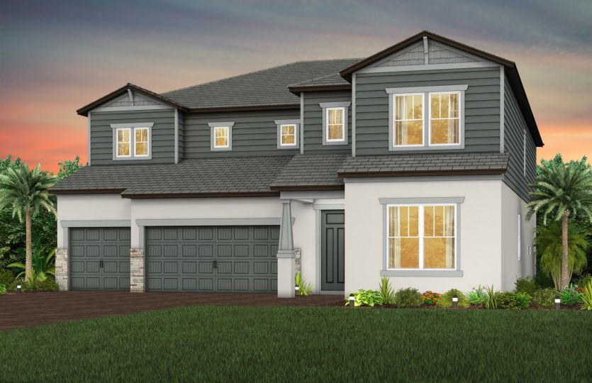 Exterior C1 with optional stone