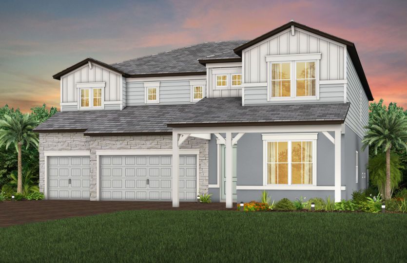 Exterior CO2 with optional stone