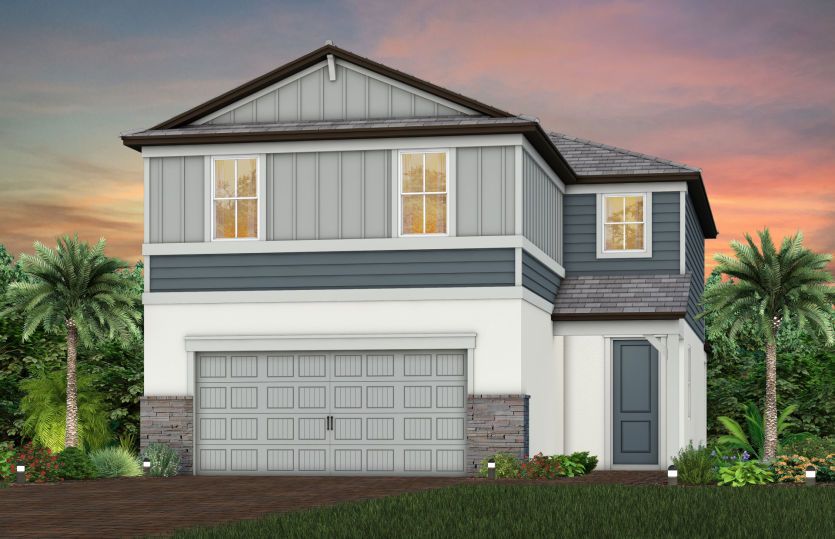 Exterior CO2 with optional stone