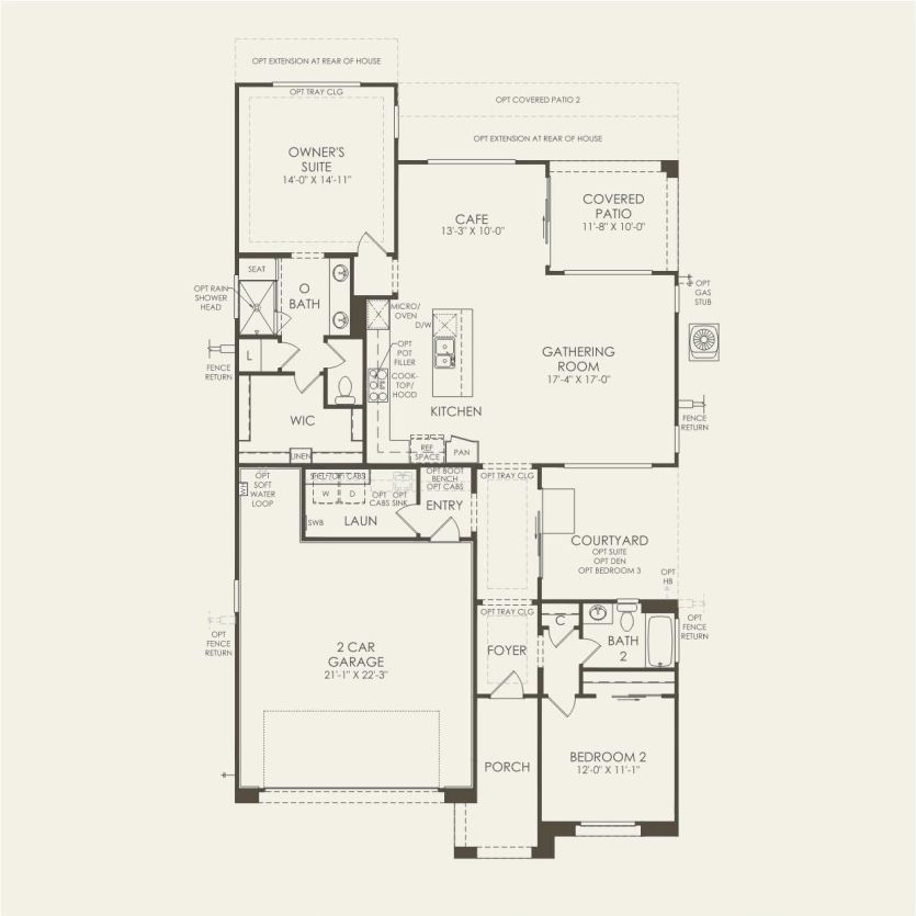 First Floor 2 br / 2 ba