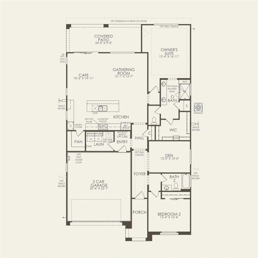 First Floor 2 br / 2 ba