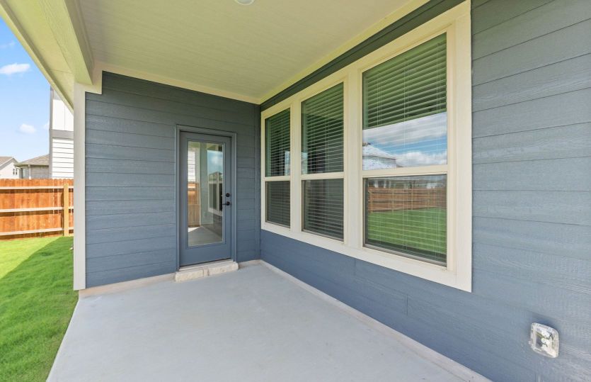 Covered Back Patio