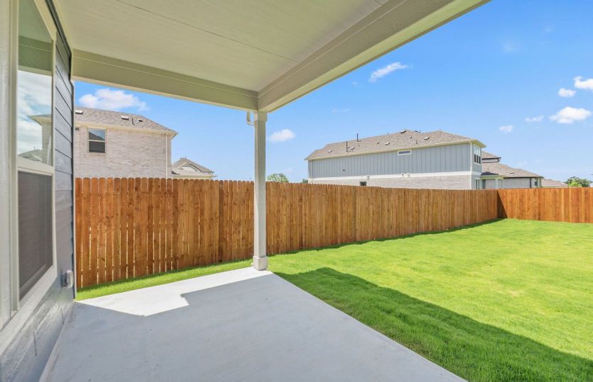 Covered Back Patio