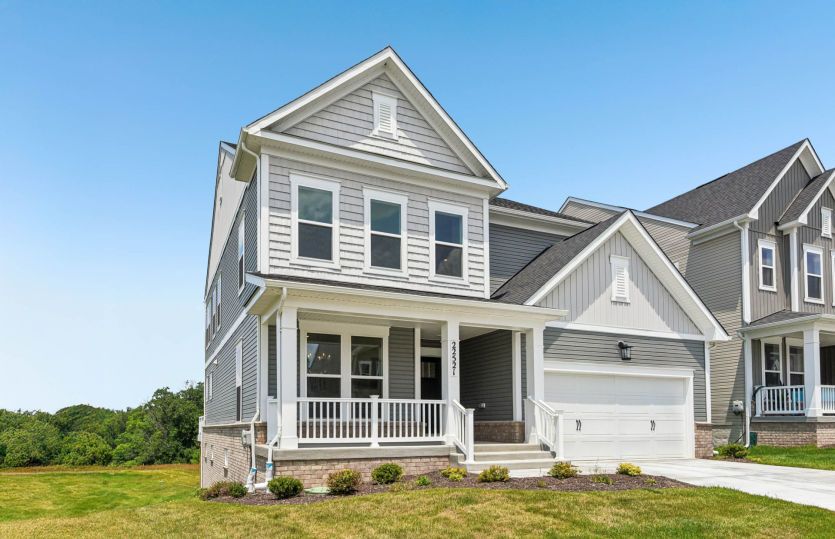 Exterior Elevation 8 Color Package 6 - Actual Home