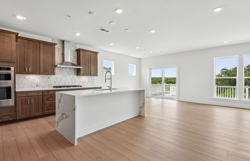 Open Floor Plan Home Design Makes Entertaining Easy - Actual Home