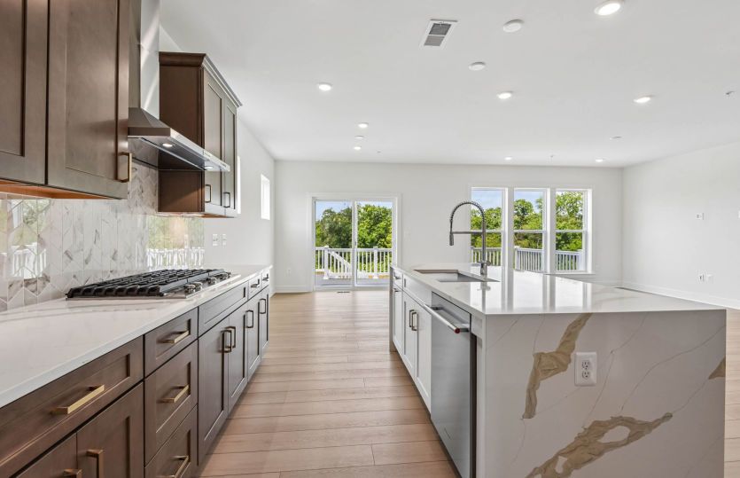 Gourmet Kitchen Features Upgraded Appliances - Actual Home