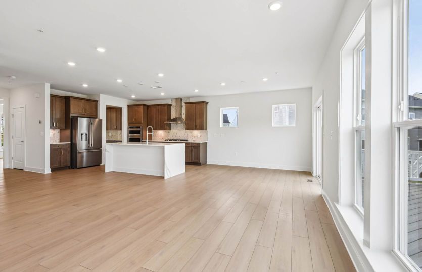 Open Floor Plan Home Design Makes Entertaining Easy - Actual Home