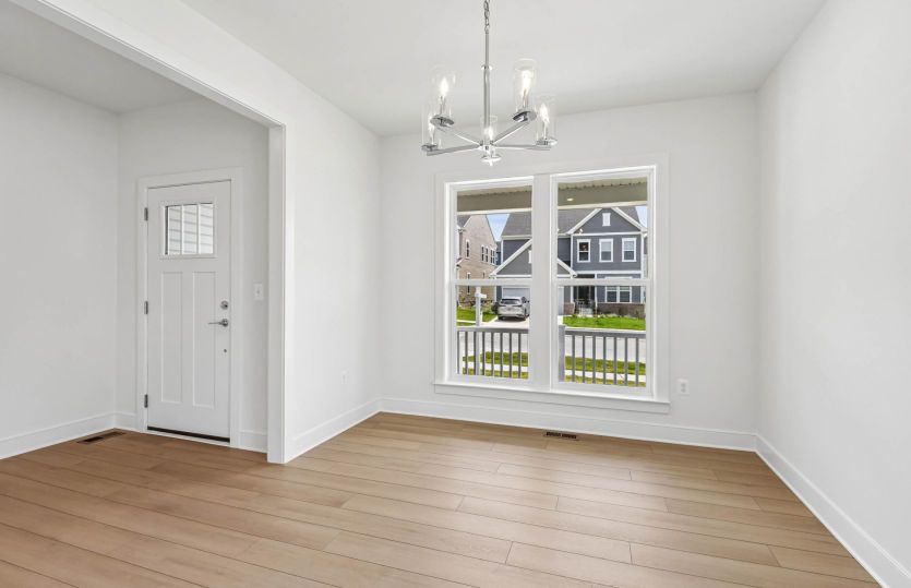 Dining Room off the Foyer - Actual Home