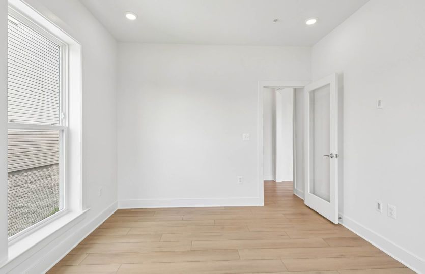 First Floor Flex Room - Perfect for a Home Office - Actual Home