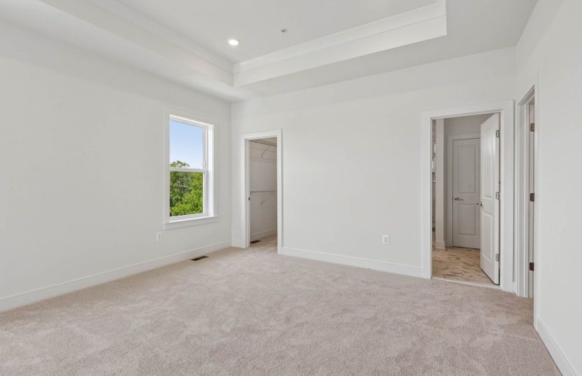Owner's Suite Features 2 Walk-In Closets - Actual Home