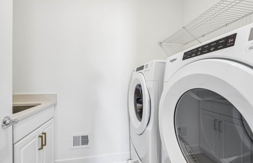 Laundry Room - Actual Home
