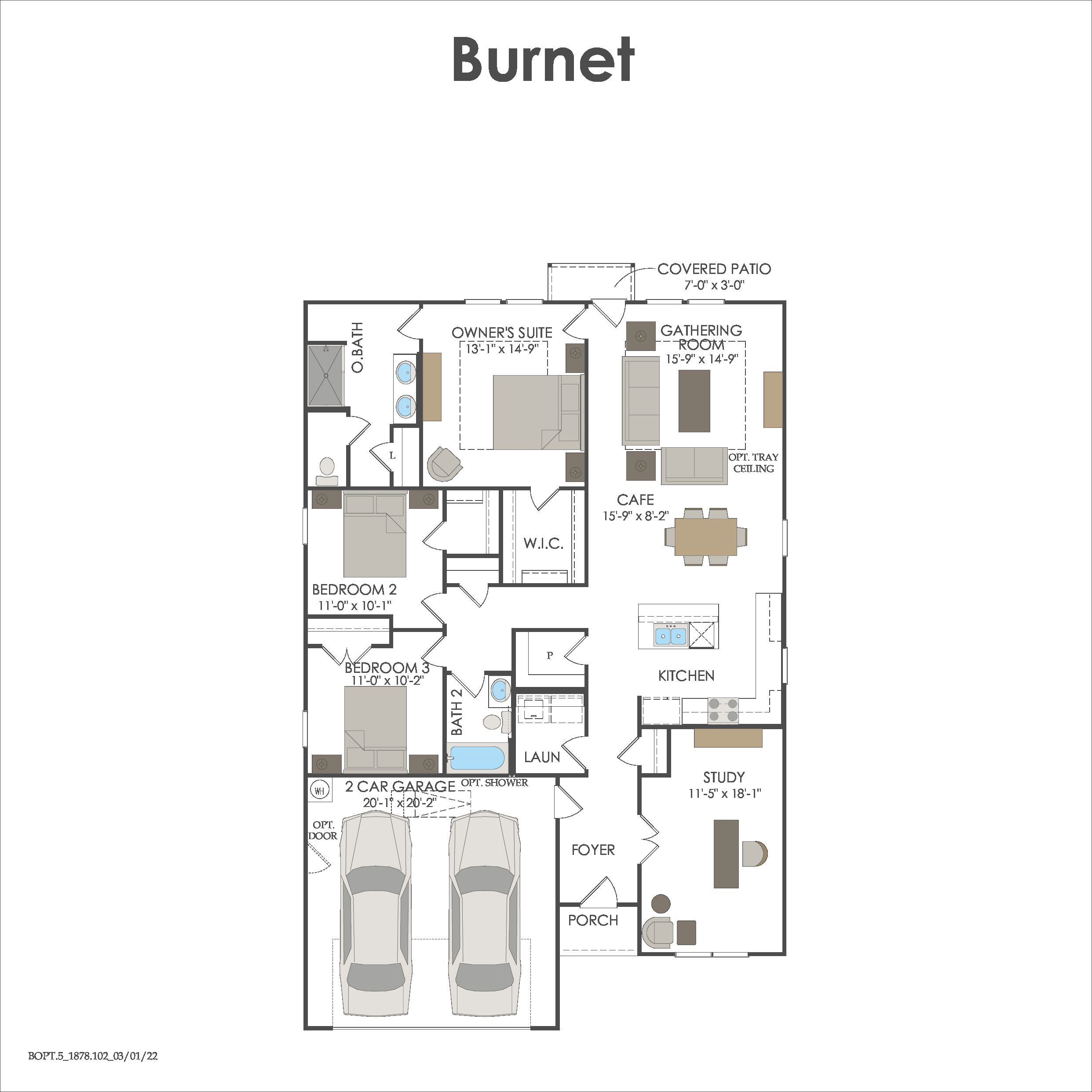 First Floor 4 br / 3 ba