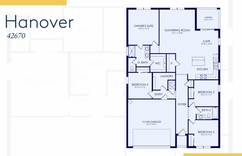 Floor plan of this home