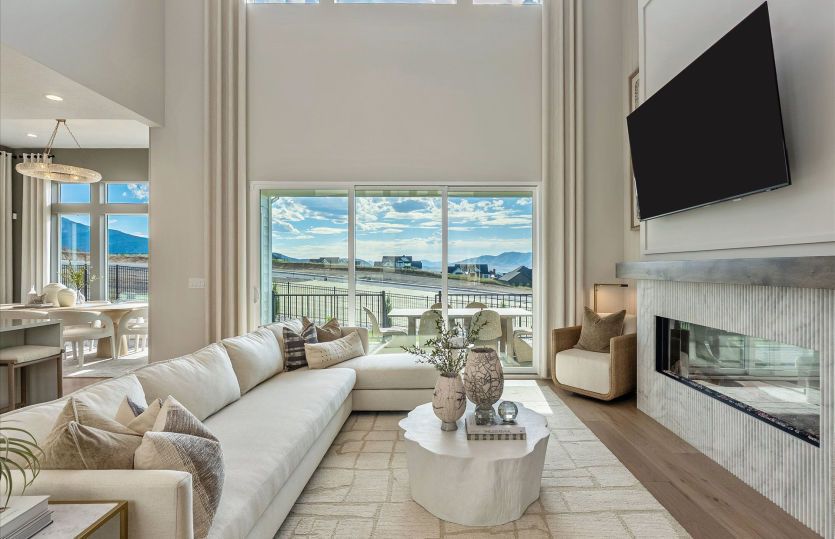 Spacious design filled with natural light