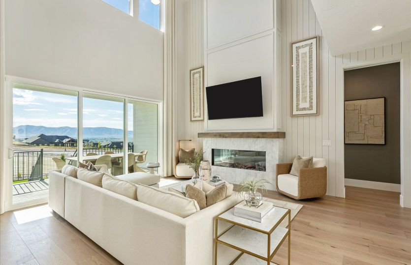 Multi-Panel Sliding Glass Doors at Gathering Room
