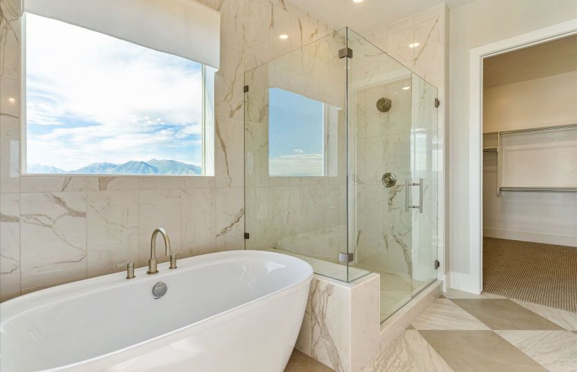 Separate Tub & Shower Owner's Suite Options