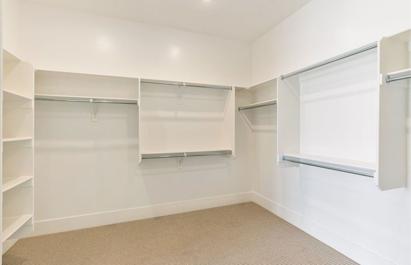 Large Walk-In Closets in Owner's Suite