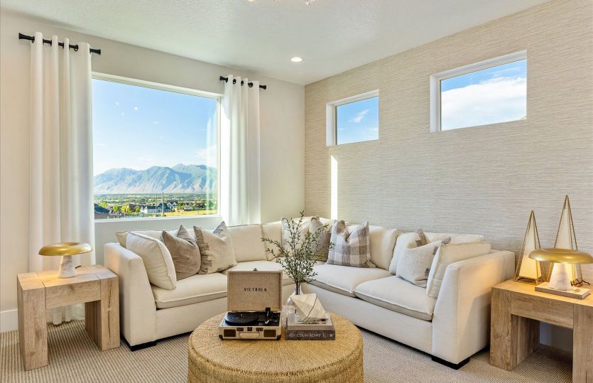 Open loft with flexible use options