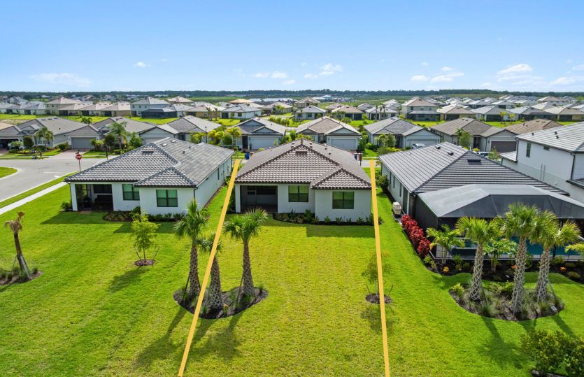 Aerial view of this home