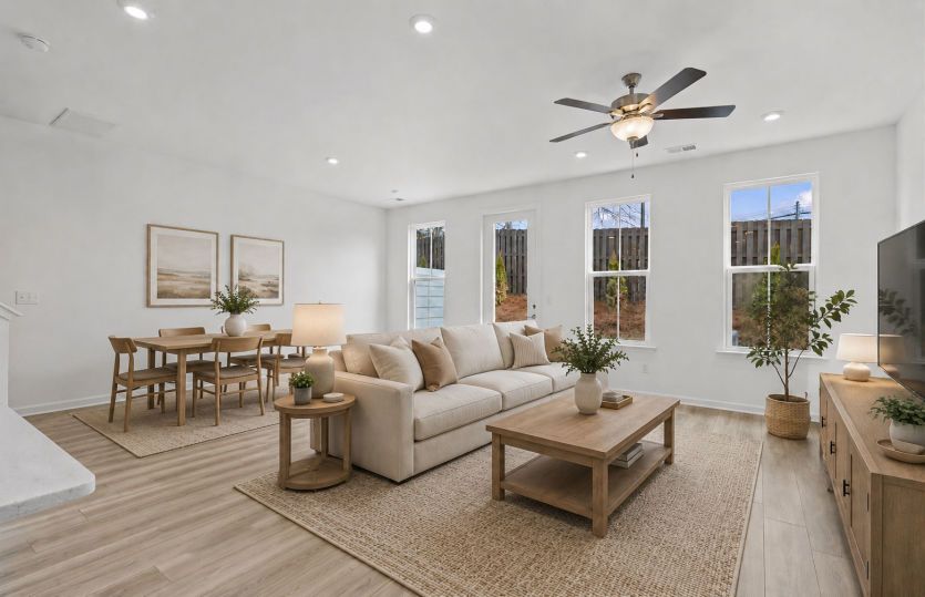 Gathering room (virtually staged)