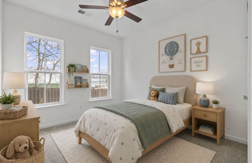 Bedroom (Virtually Staged)