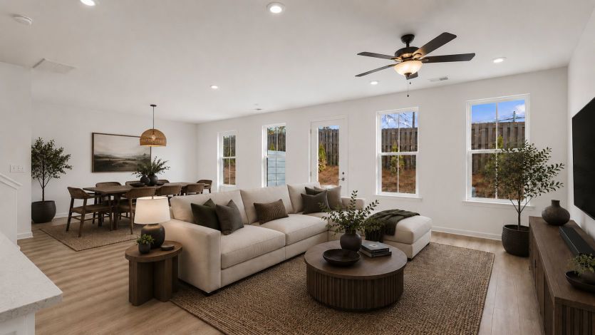 Gathering room (virtually staged)