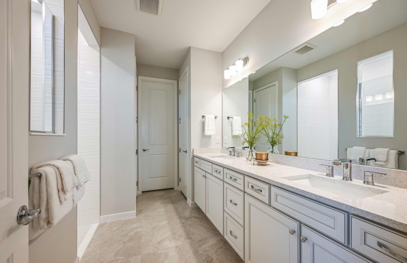 Owner's Bath with Dual Sinks