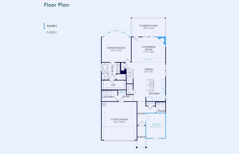 Jayton Floor Plan, Quick Move-In Home, Floor 1