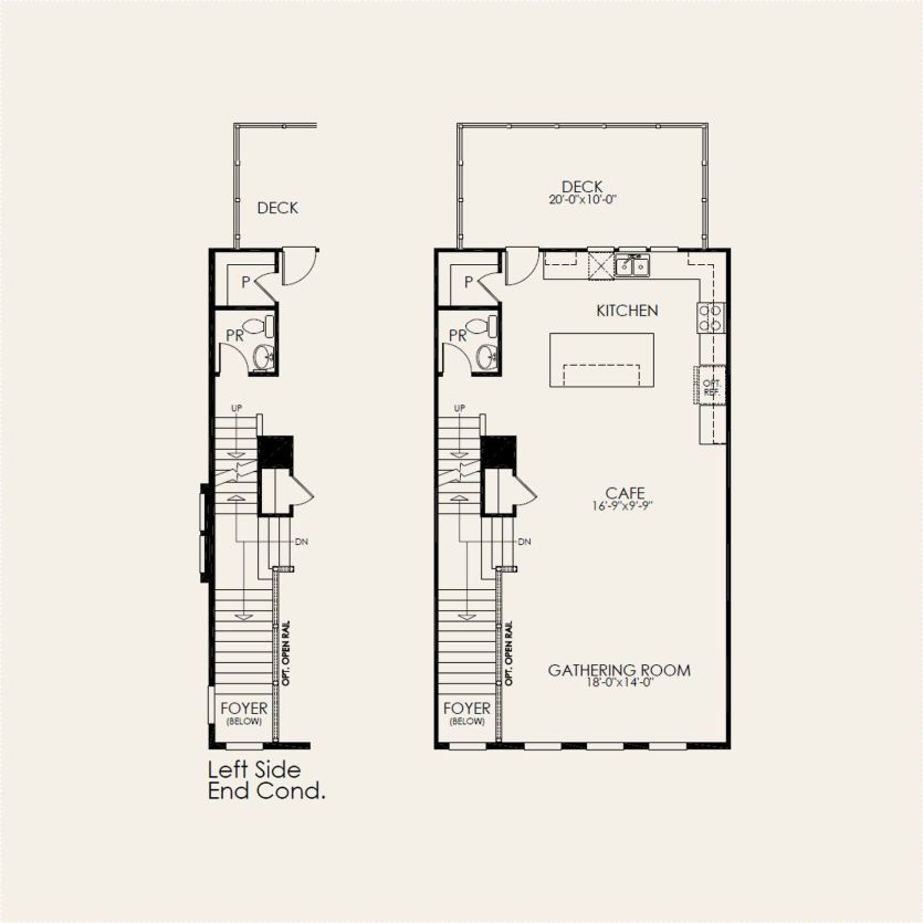 Second Floor 3 br / 2.5 ba