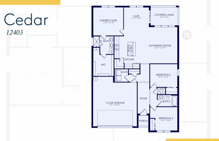 Floor plan of this home