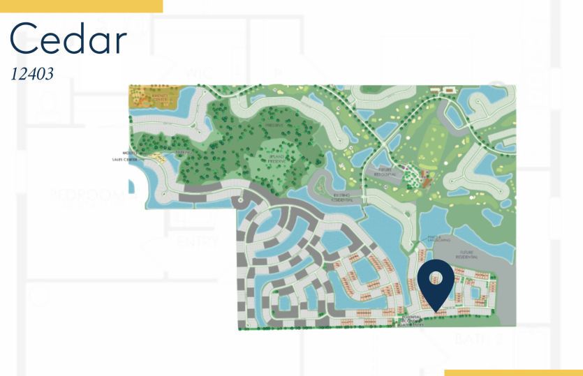 Location of this home within Hampton Lakes at River Hall