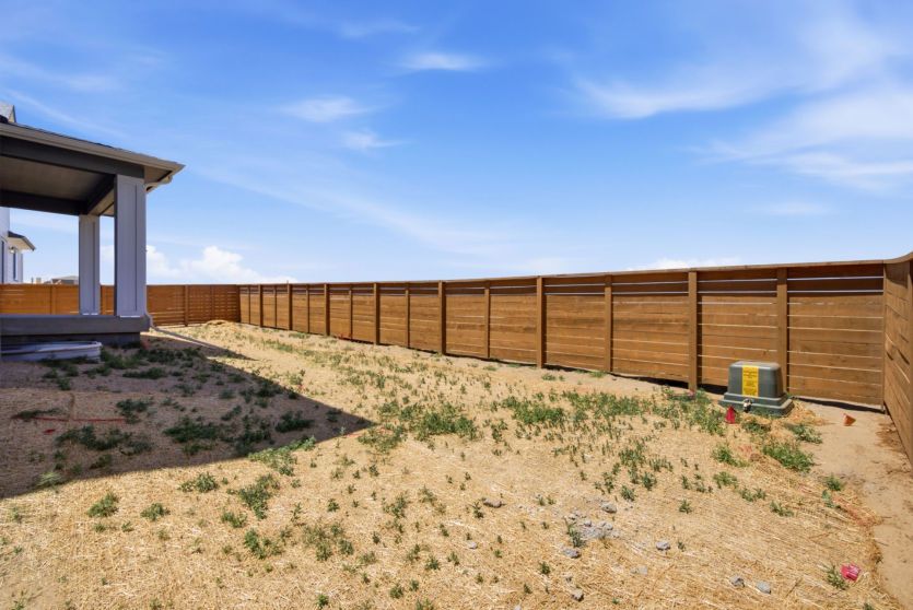 Fenced Backyard
