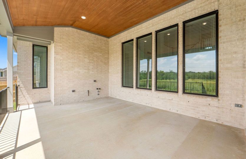 Covered Back Patio